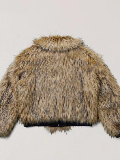 Arctic Cross Faux Fur Jacket