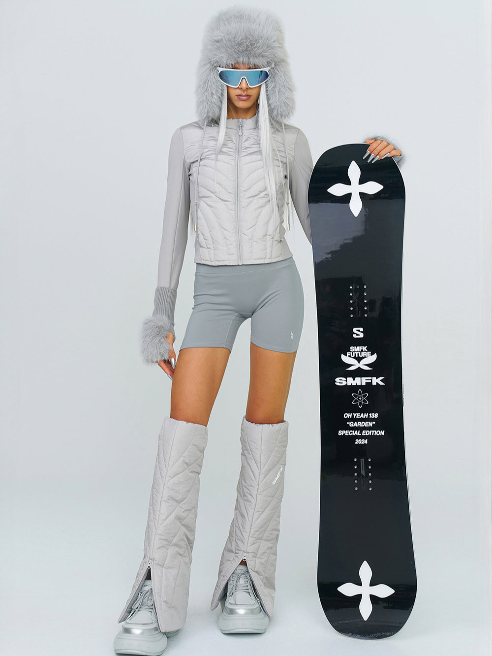 SMFK X SALOMON OHYEAH &quot;BLACK GARDEN&quot; Snowboard