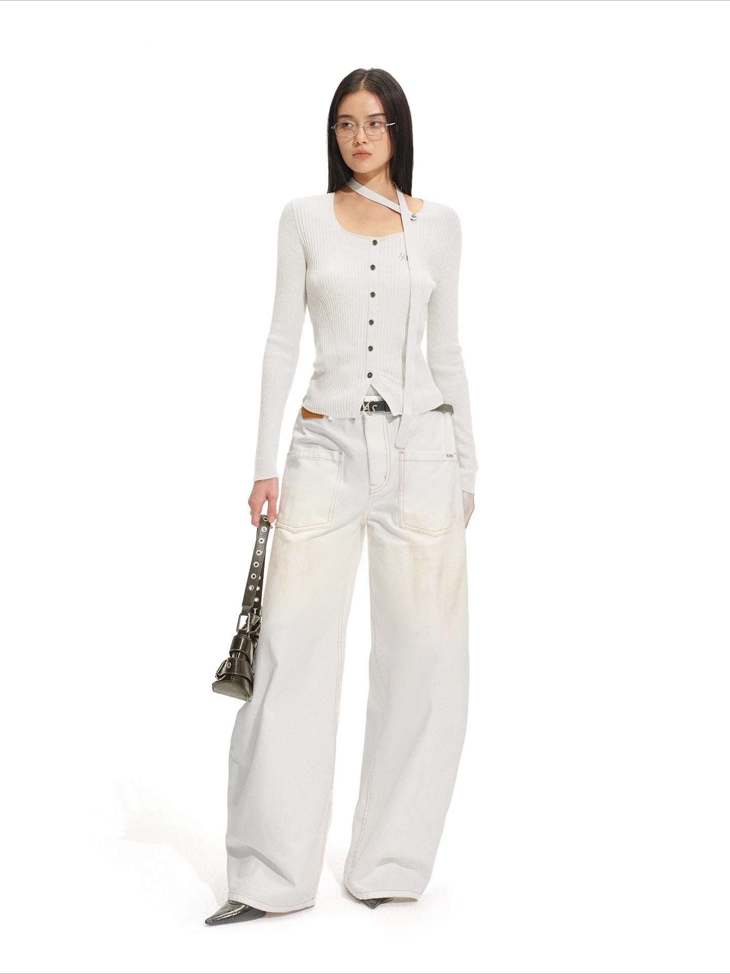 Miami Ribbed Knit Cardigan