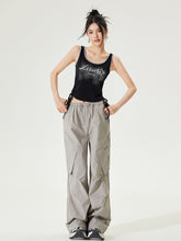 Color-block Tie-up Fitted Tank Top - CHINASQUAD
