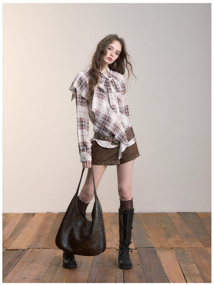 Irregular Rivet Versatile Shorts
