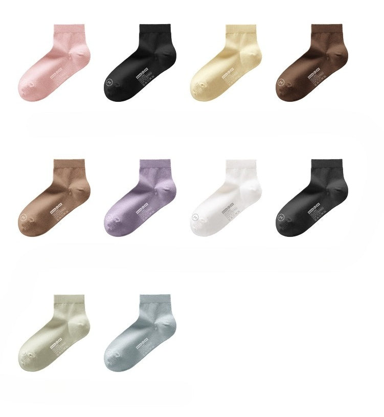 7A Antibacterial | 301S Socks, Odor-Free Sports Breathable Cotton Socks