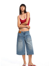 Washed Low - Rise 5 - Inch Denim Shorts - CHINASQUAD