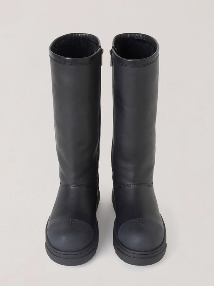 Cross Relic Sherpa Leather Mountain Boots