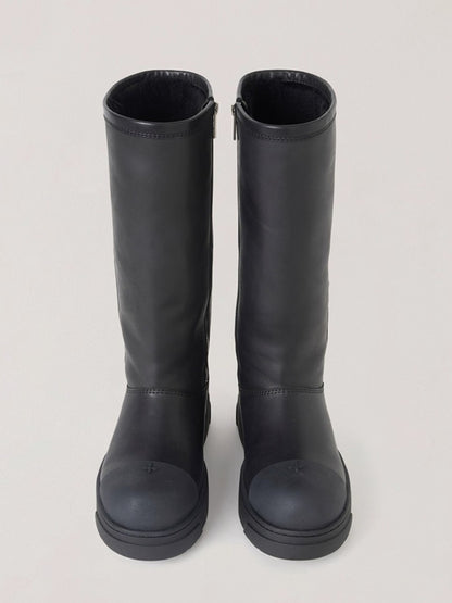 Cross Relic Sherpa Leather Mountain Boots