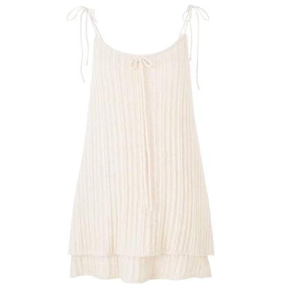 Wool-Blend Vintage Top &amp; Ruffle Pants Set