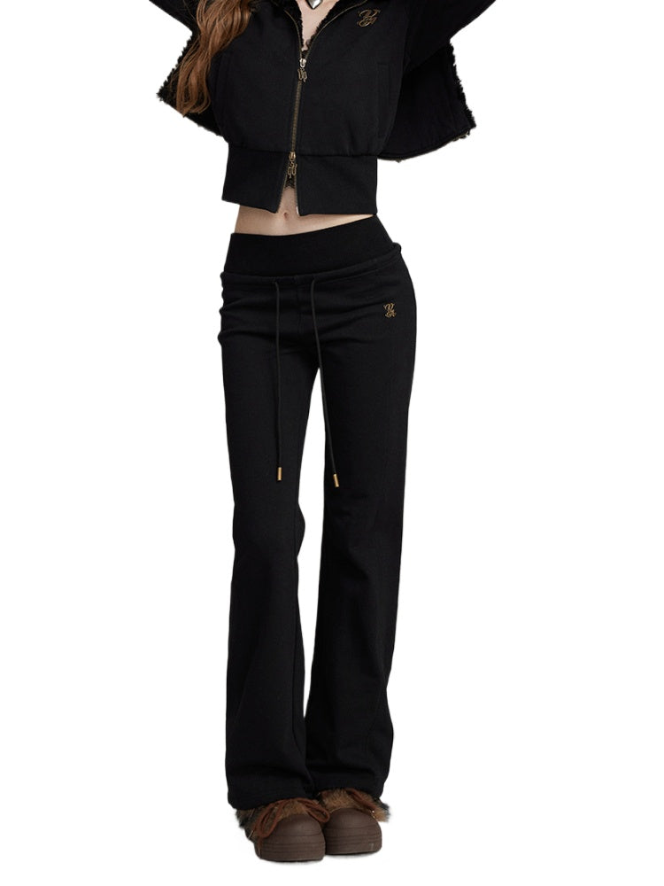 Slim Fit Casual Straight-Leg Sweatpants