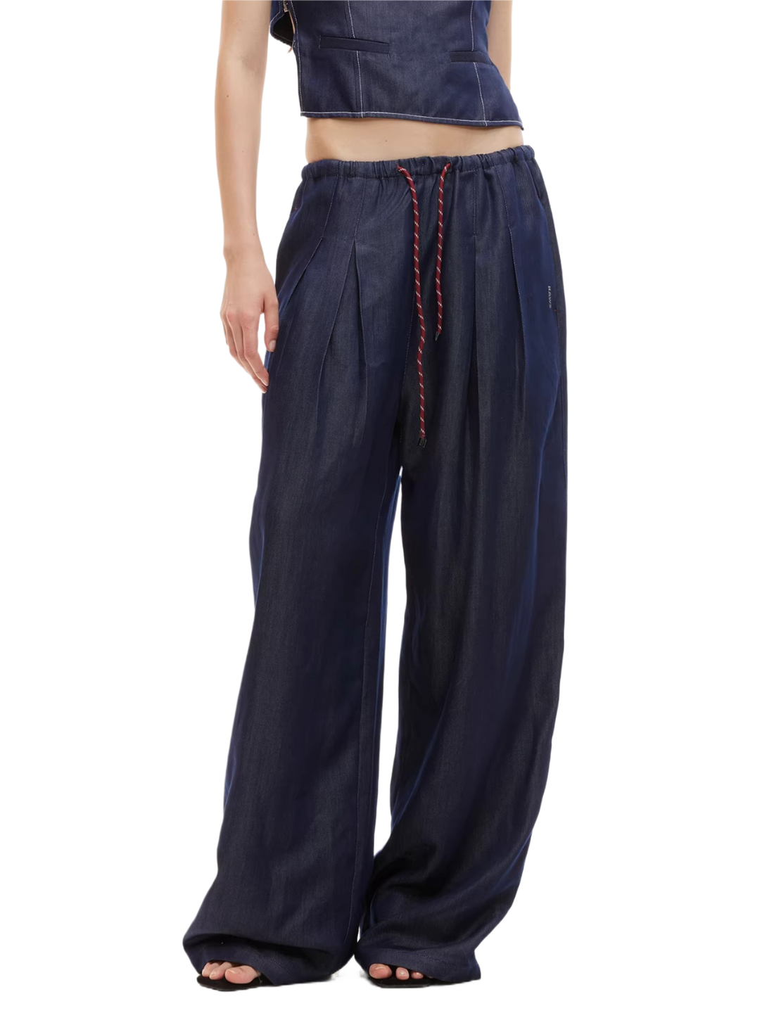 Matisse Lyocell Wide-Leg Straight Denim Jeans