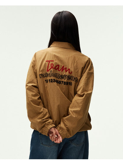 Retro Logo Coach Jacket