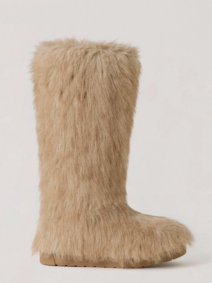 Desert Cross Shearling Hunter Boots