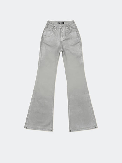 Compass Wild Classic Flared Jeans Silver