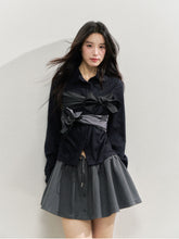 Romantic College Two-piece Mini Skirt - CHINASQUAD