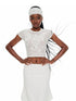 Rose Lace Cutout T-shirt - CHINASQUAD