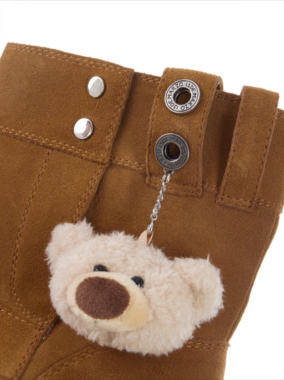 Faux-Fur Lined Platform Snow Boots