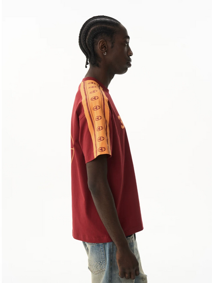 Vintage Contrast Panel Sport T-Shirt