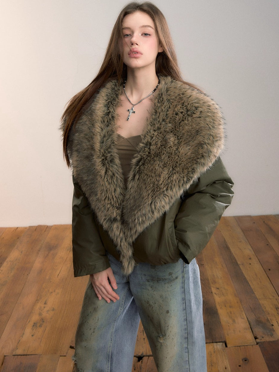 White Luxury Oversized Duck Down