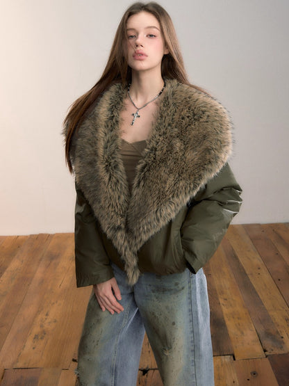 White Luxury Oversized Duck Down