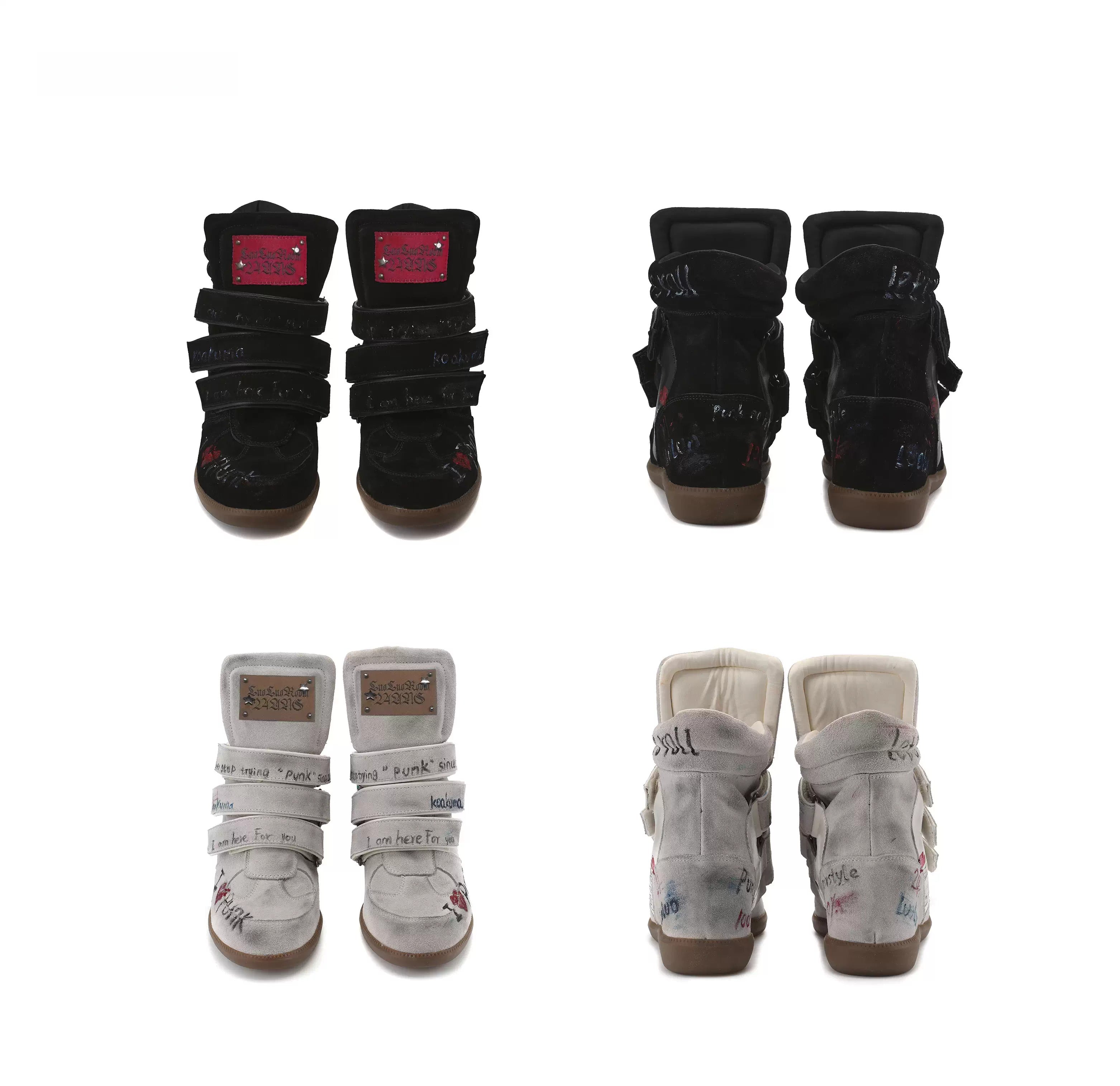 High-Heel Sport Sneakers