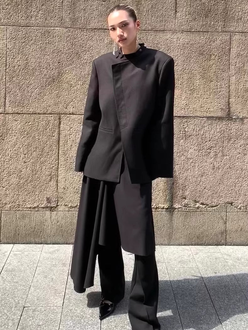 High-Stretch Slimming Micro-Flare Pants