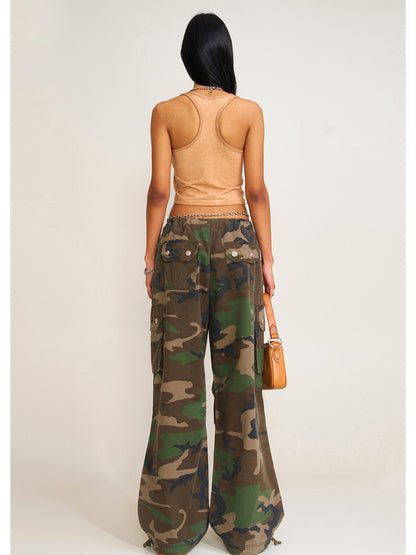 Compass Retro Camo Para Pants Desert Camouflage - CHINASQUAD