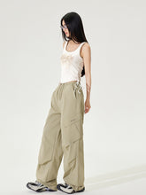 Color-block Tie-up Fitted Tank Top - CHINASQUAD