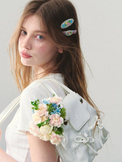 Romantic Bouquet Acetate Hair Clip