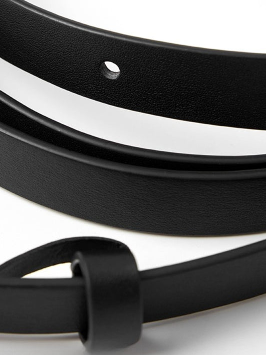 Polar Contour Leather Belt