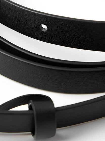 Polar Contour Leather Belt