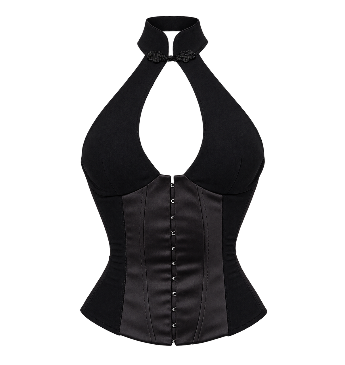 Halter Corset Cheongsam Top