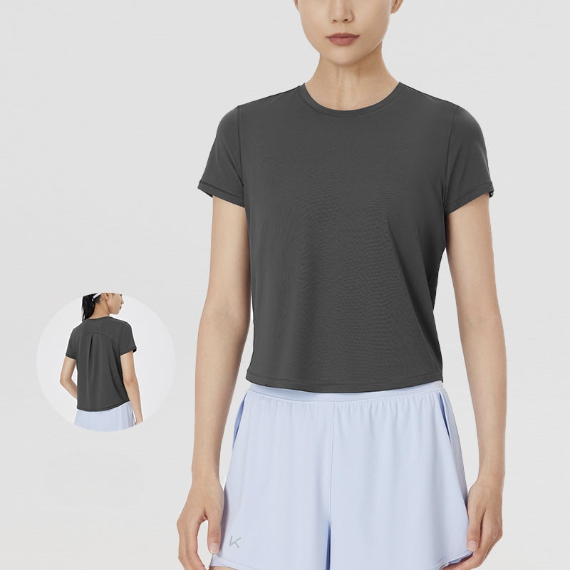 Round-neck Loose Quick-dry Fitness Shirt