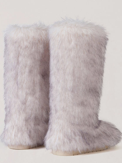 Desert Cross Shearling Hunter Boots