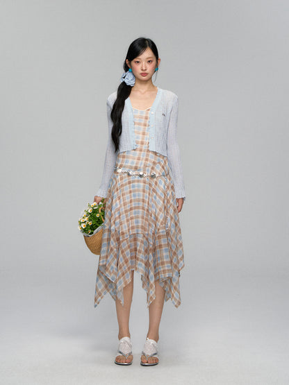 Lace-Trim UV Protection Cardigan