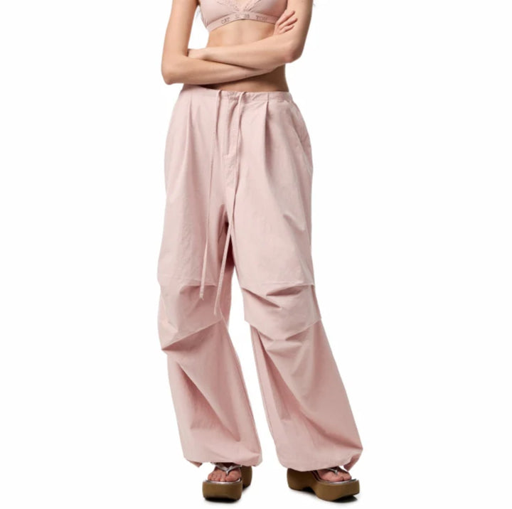 Washed - Distressed Balloon Work Pants - CHINASQUAD