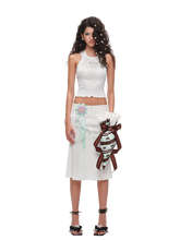 Snoopy Jacquard Knit Tank & Midi Skirt Set 1Jinn Studio