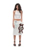Snoopy Jacquard Knit Tank & Midi Skirt Set 1Jinn Studio