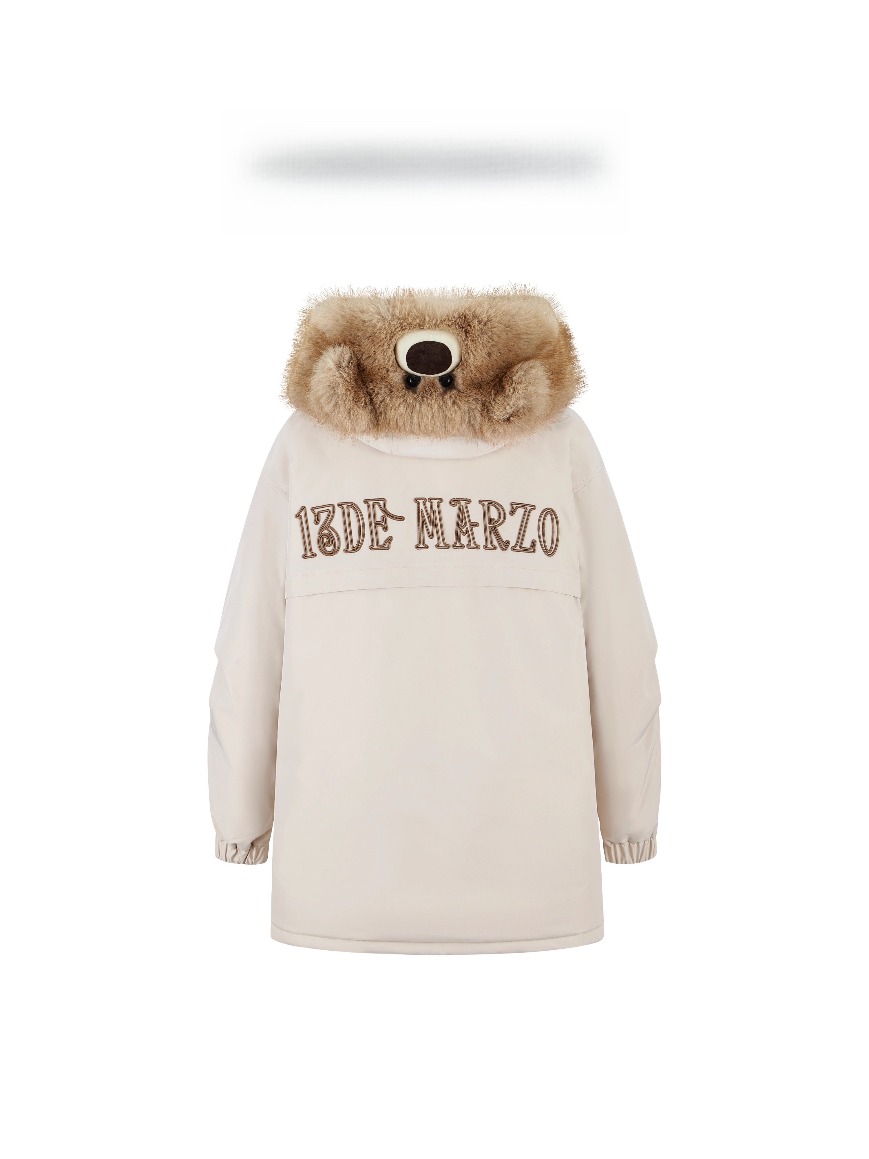 Faux Fur Collar Parka Down Coat