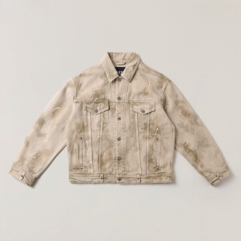 Wild Continent Handcrafted Oversized Denim Jacket