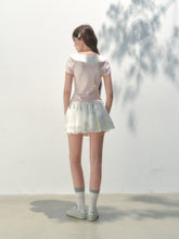 Lace Bow Retro T-shirt - CHINASQUAD