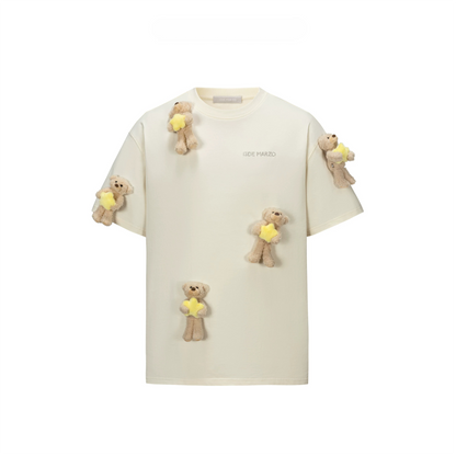 Lumi Star Bear Embellished T-shirt