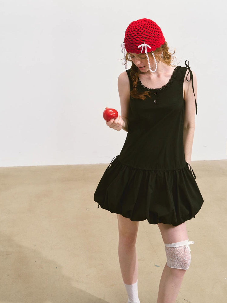 Lace Spaghetti Strap Dress