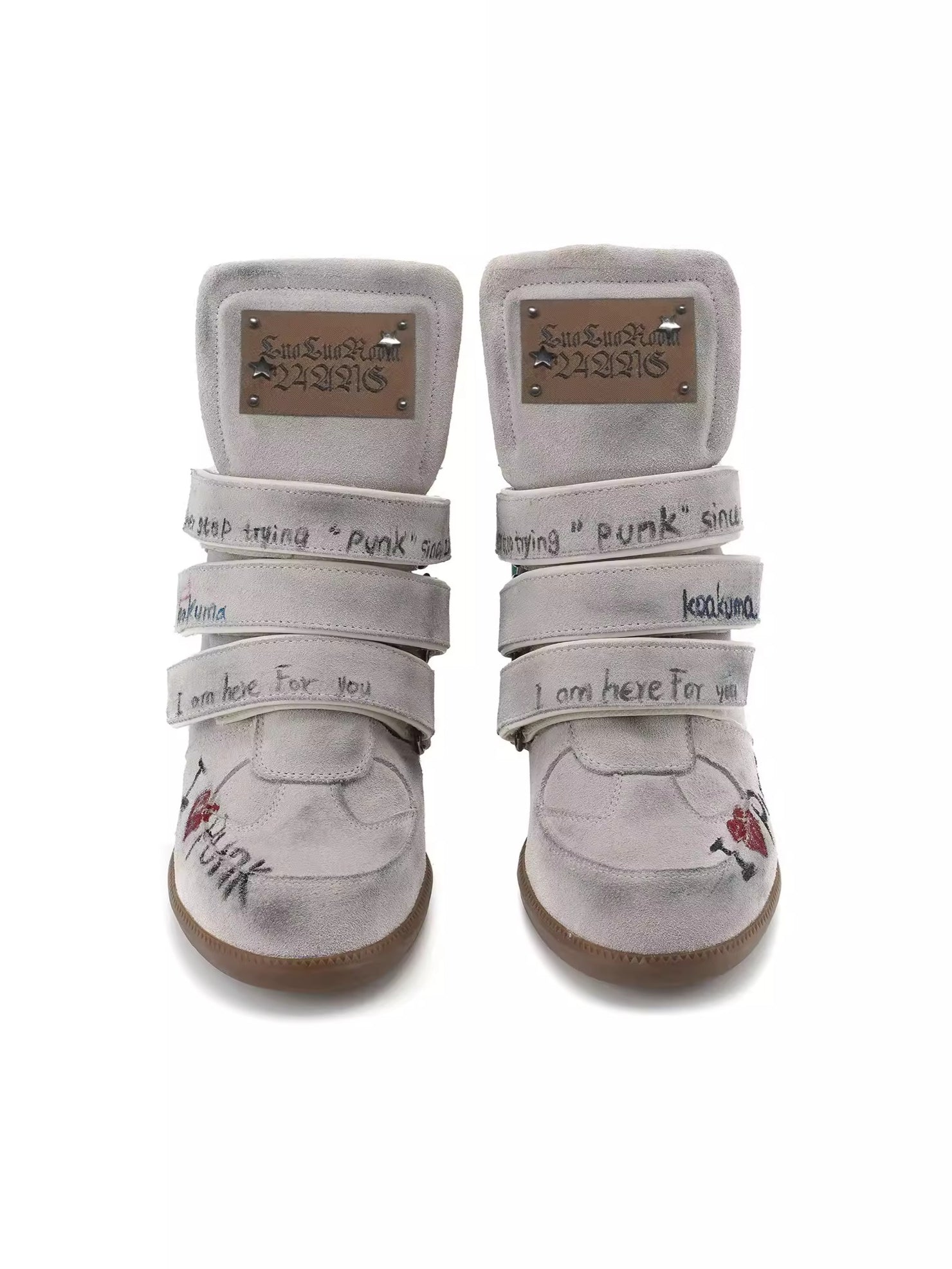 High-Heel Sport Sneakers