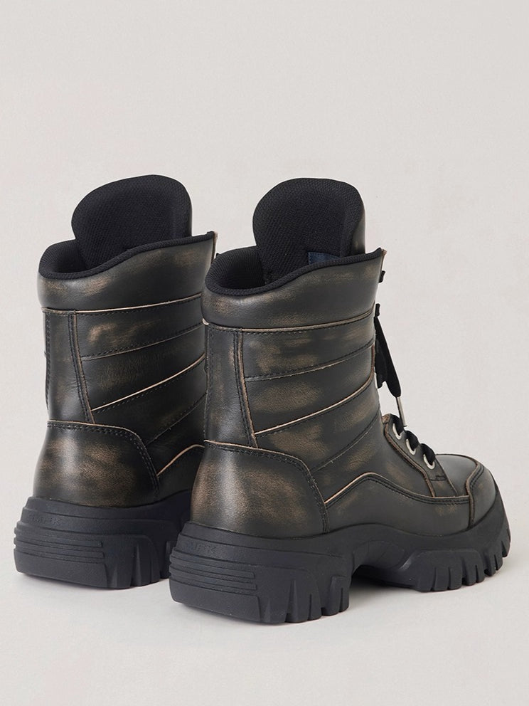 Wild Terrain Vintage Hand-Polished Hiking Boots