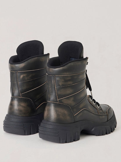 Wild Terrain Vintage Hand-Polished Hiking Boots
