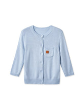 Cashmere Round Neck Regular Shoulder Cardigan - CHINASQUAD