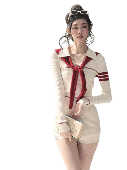 Delhi Academy Polo Knit Set