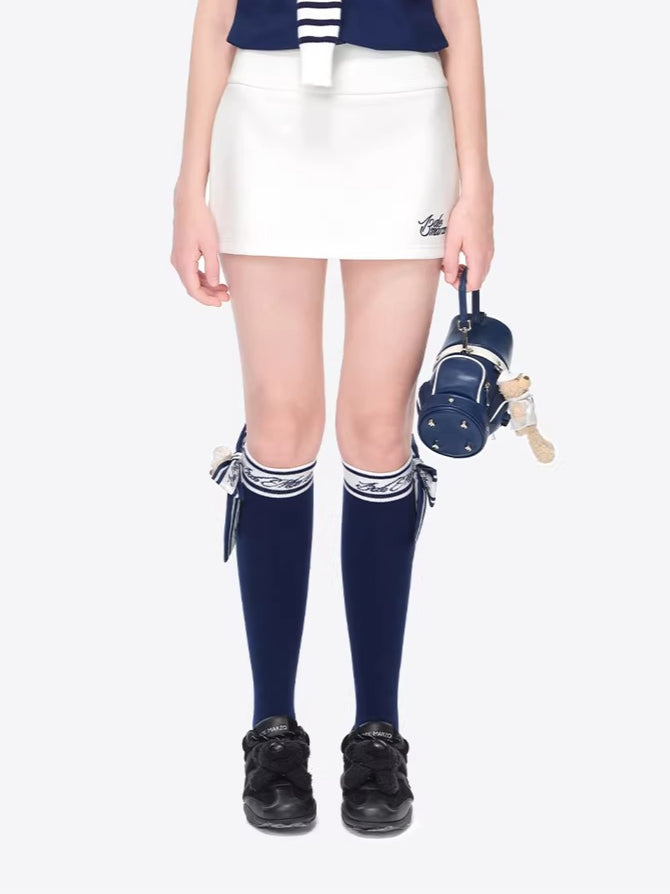 Golf Slit Skort Mini Skirts