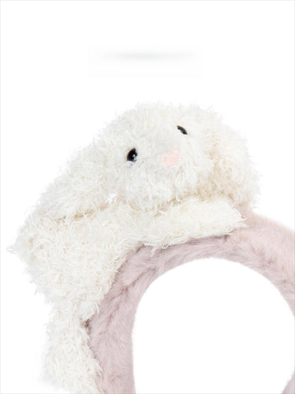 Fluffy Plush Doll-Inspired Headband