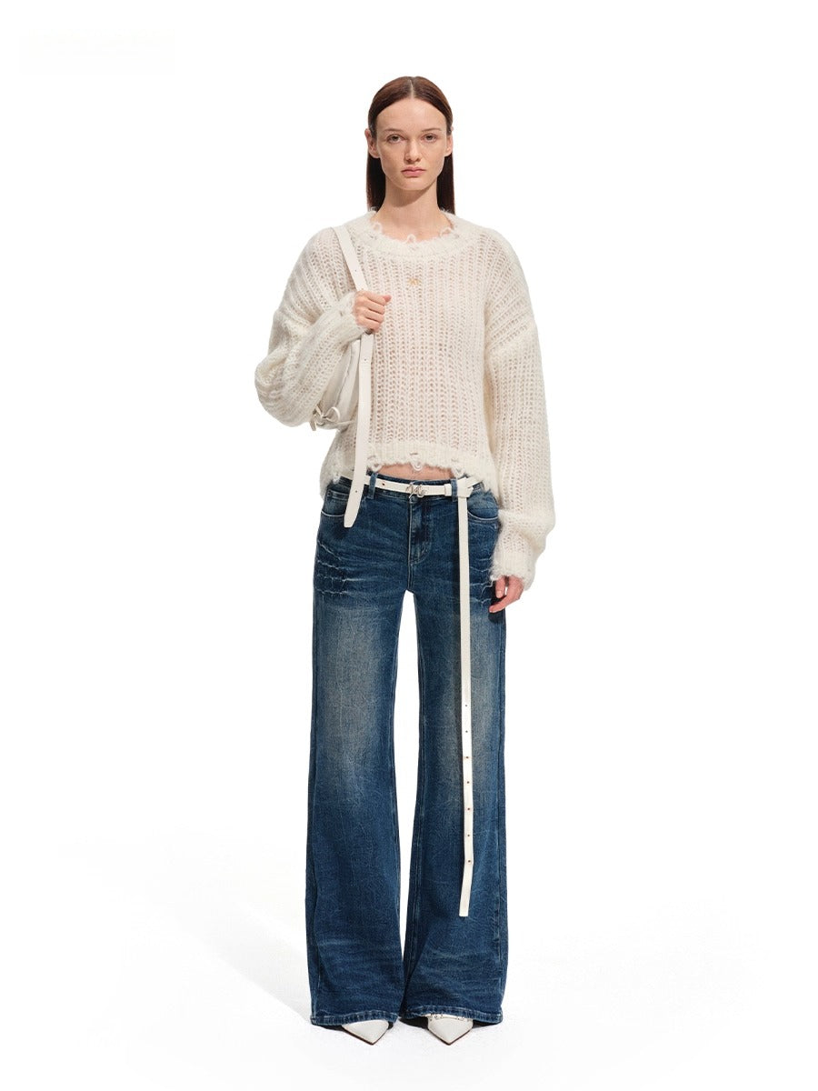Sandstorm Washed Twill Flare Jeans