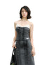 Miu-Style Lace Trimmed Tank Top & Skirt Set - CHINASQUAD