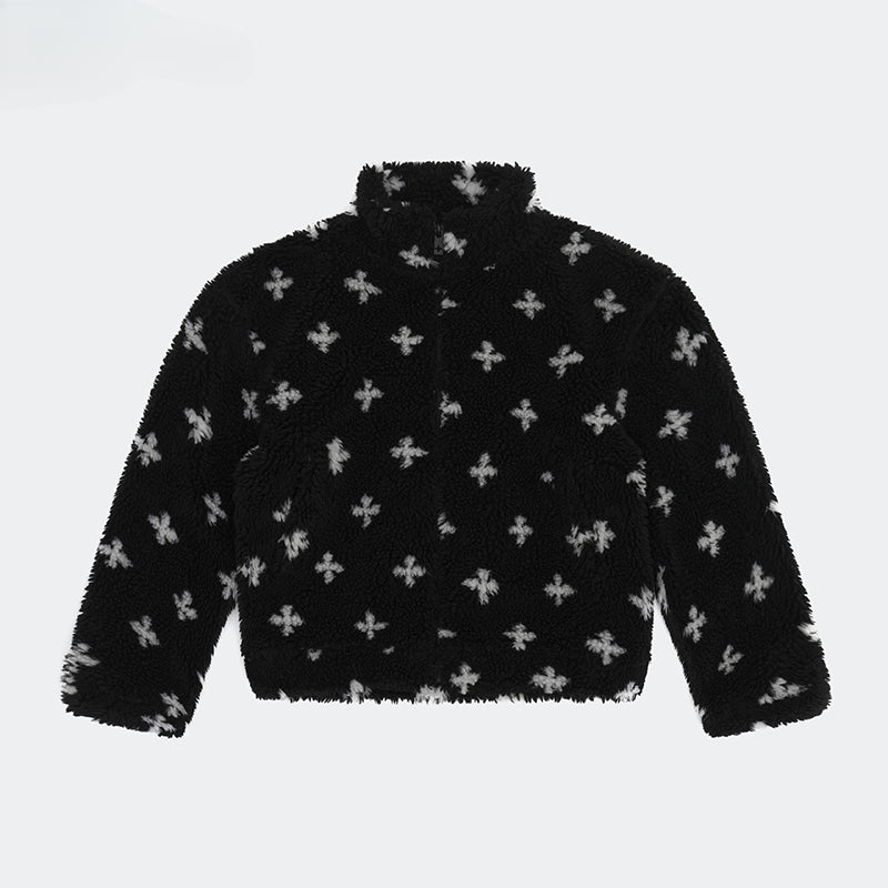 Black Garden Fleece Jacket